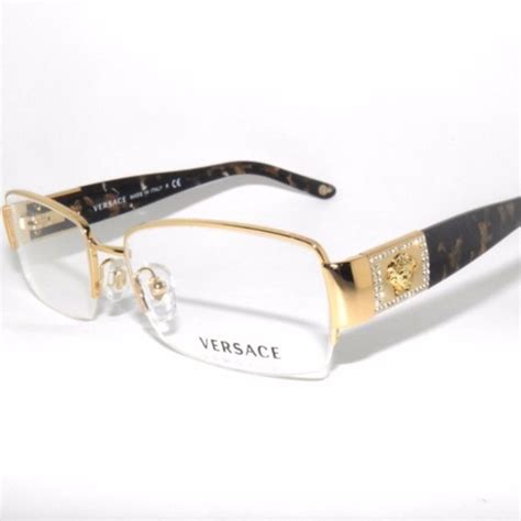 versace glasses gold price|eyeglasses versace glasses on face.